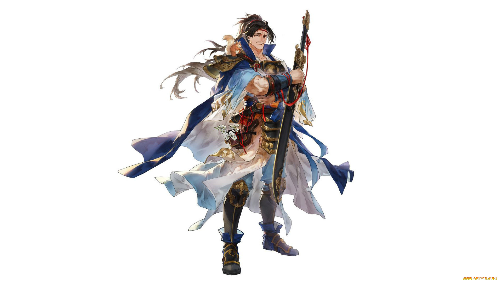 фэнтези, люди, воин, меч