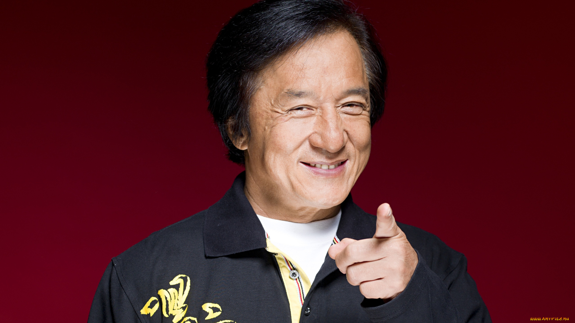 мужчины, jackie, chan, актер, лицо, жест