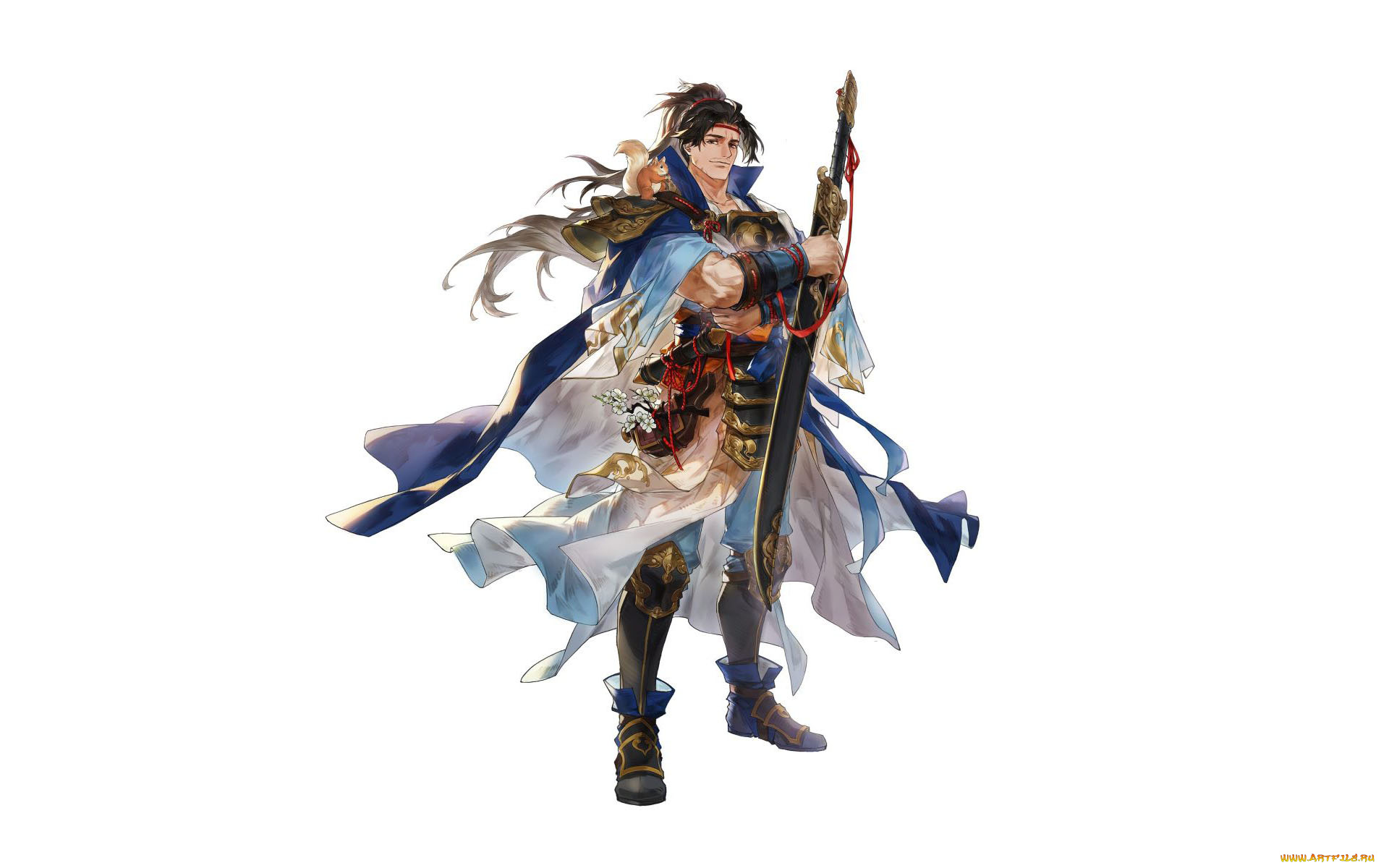 фэнтези, люди, воин, меч