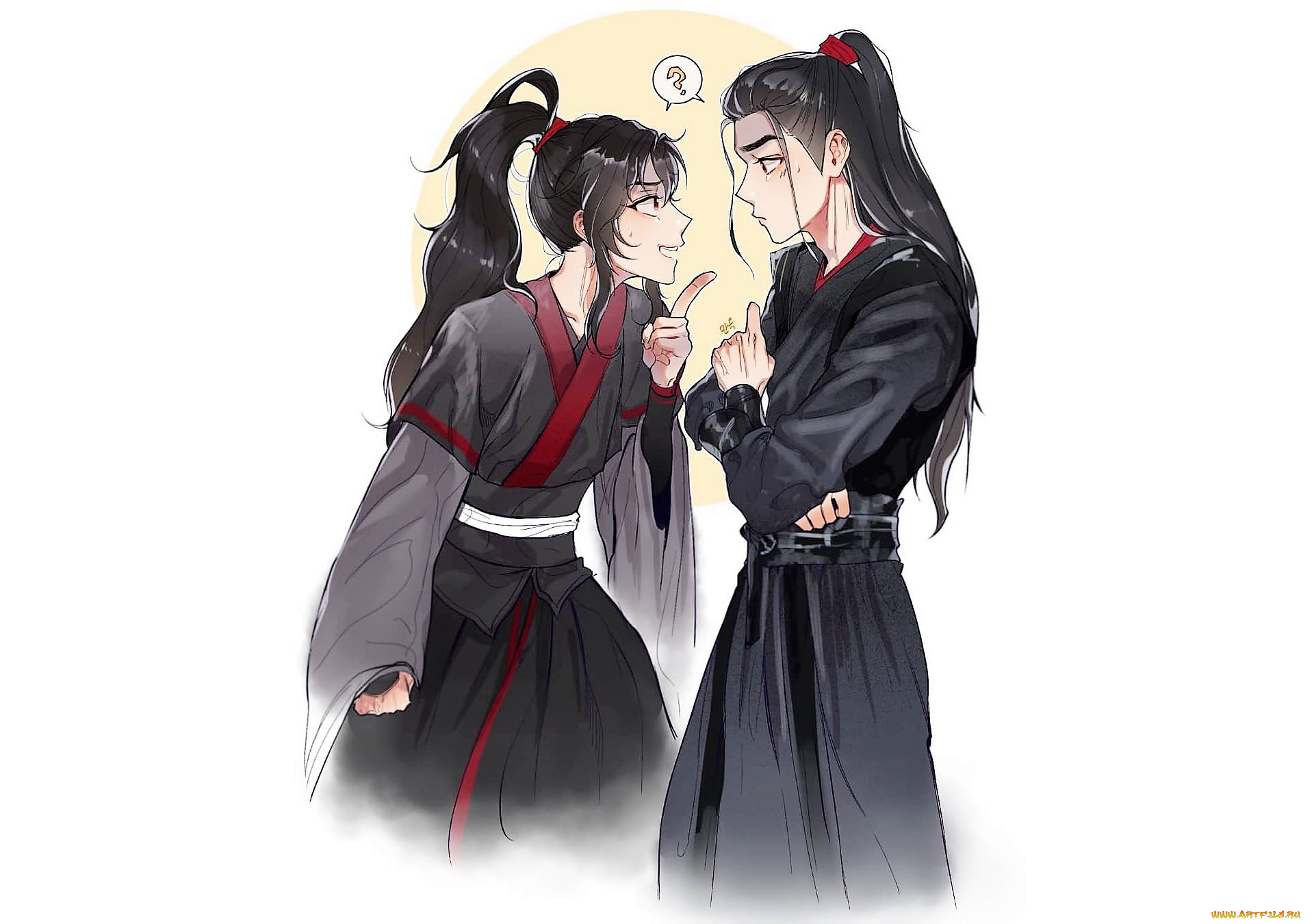 аниме, mo, dao, zu, shi, вэй, усянь, мо, сюан, юй