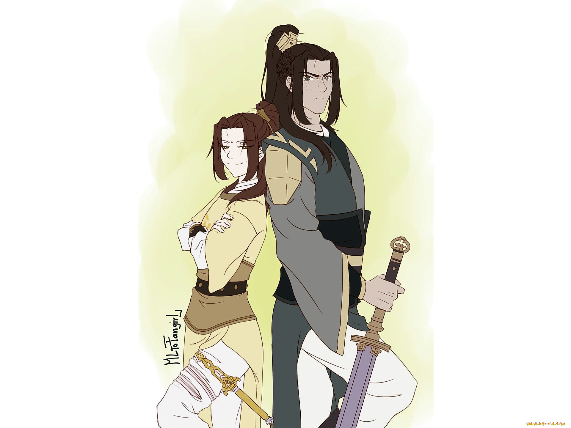 аниме, mo, dao, zu, shi, не, минцзюе, цзинь, гуанъяо