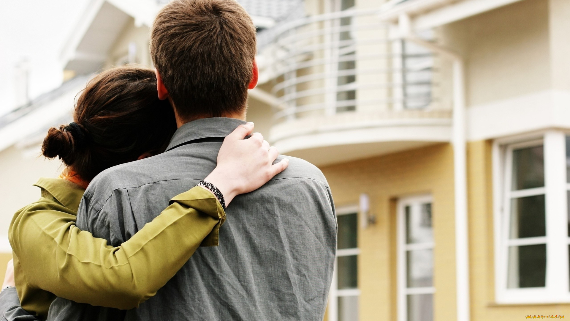 разное, мужчина, женщина, пара, дом