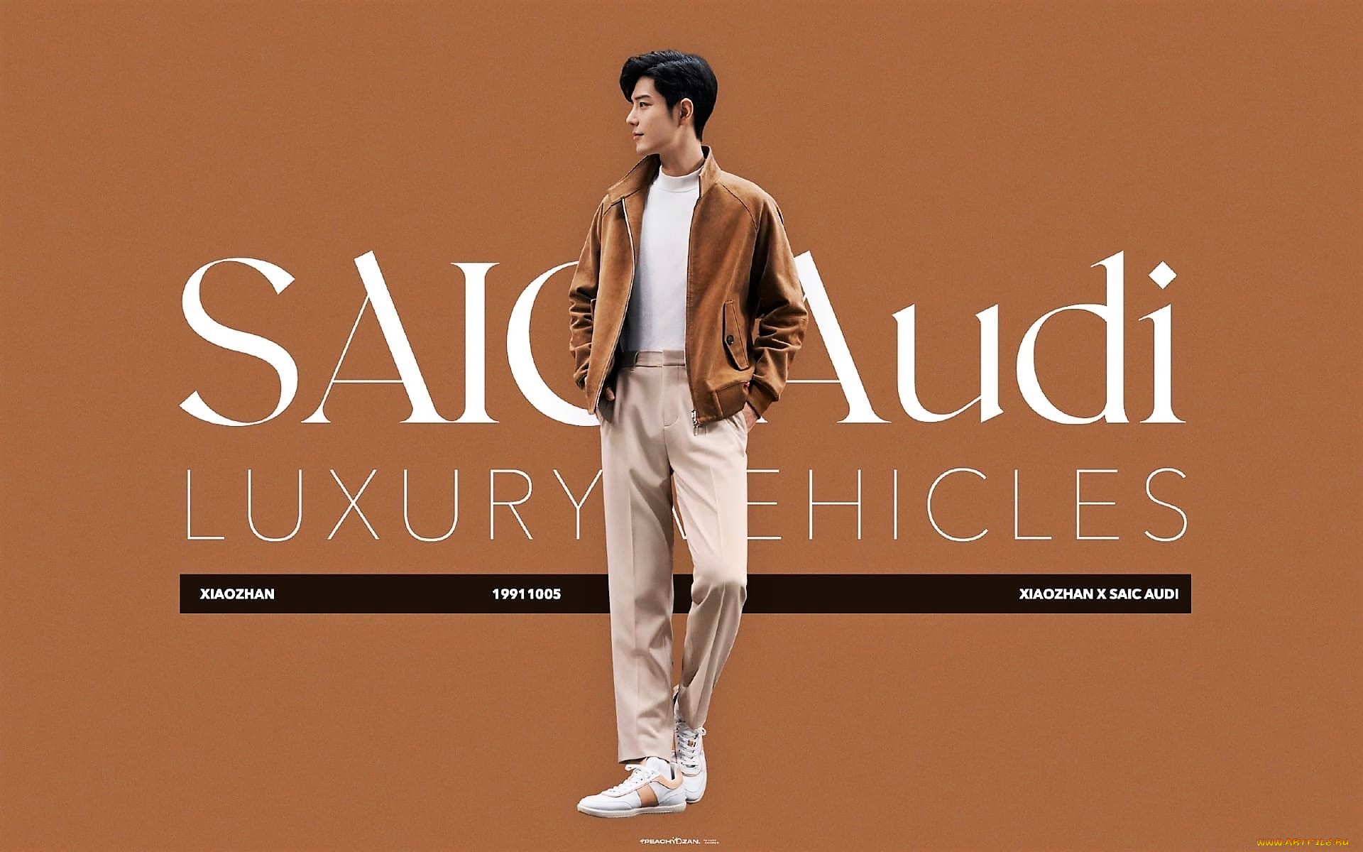 мужчины, xiao, zhan, актер, куртка, реклама