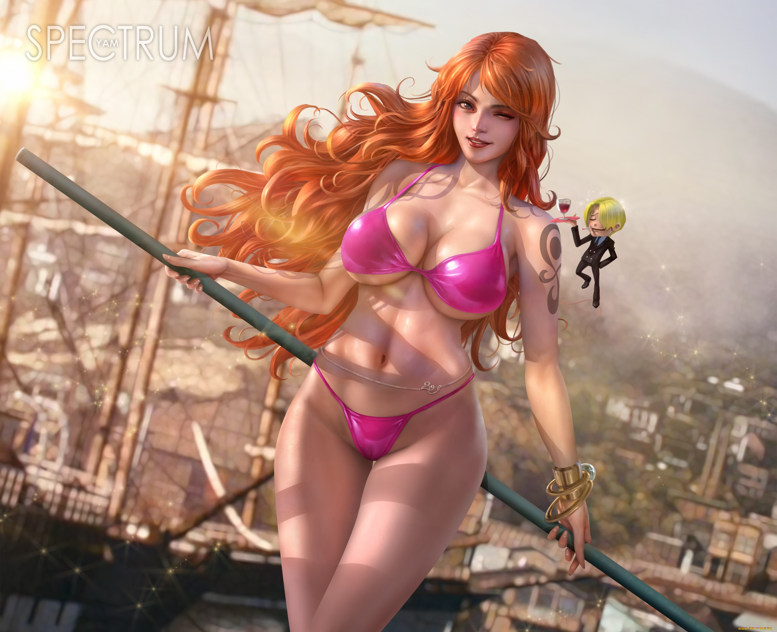 аниме, one, piece, one, piece