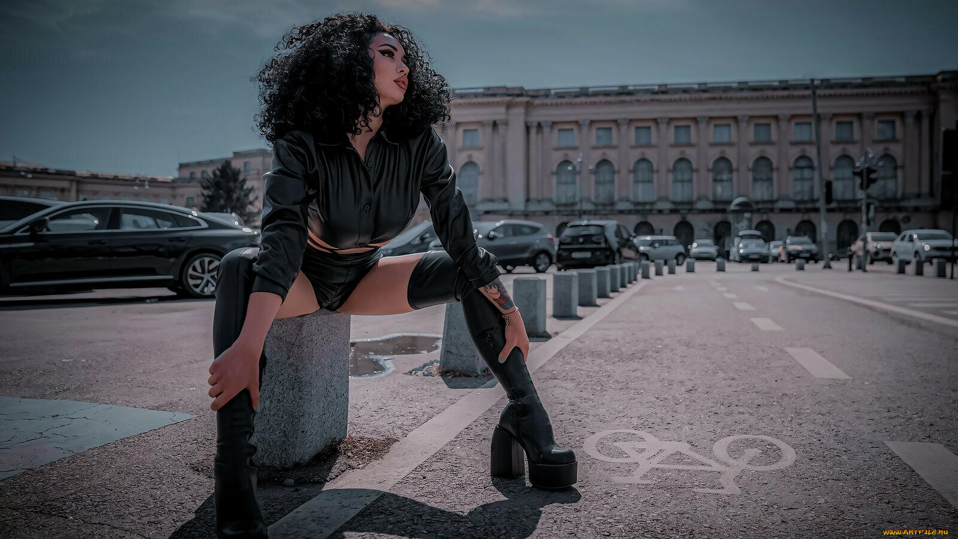 девушки, -, брюнетки, , шатенки, красивая, девушка