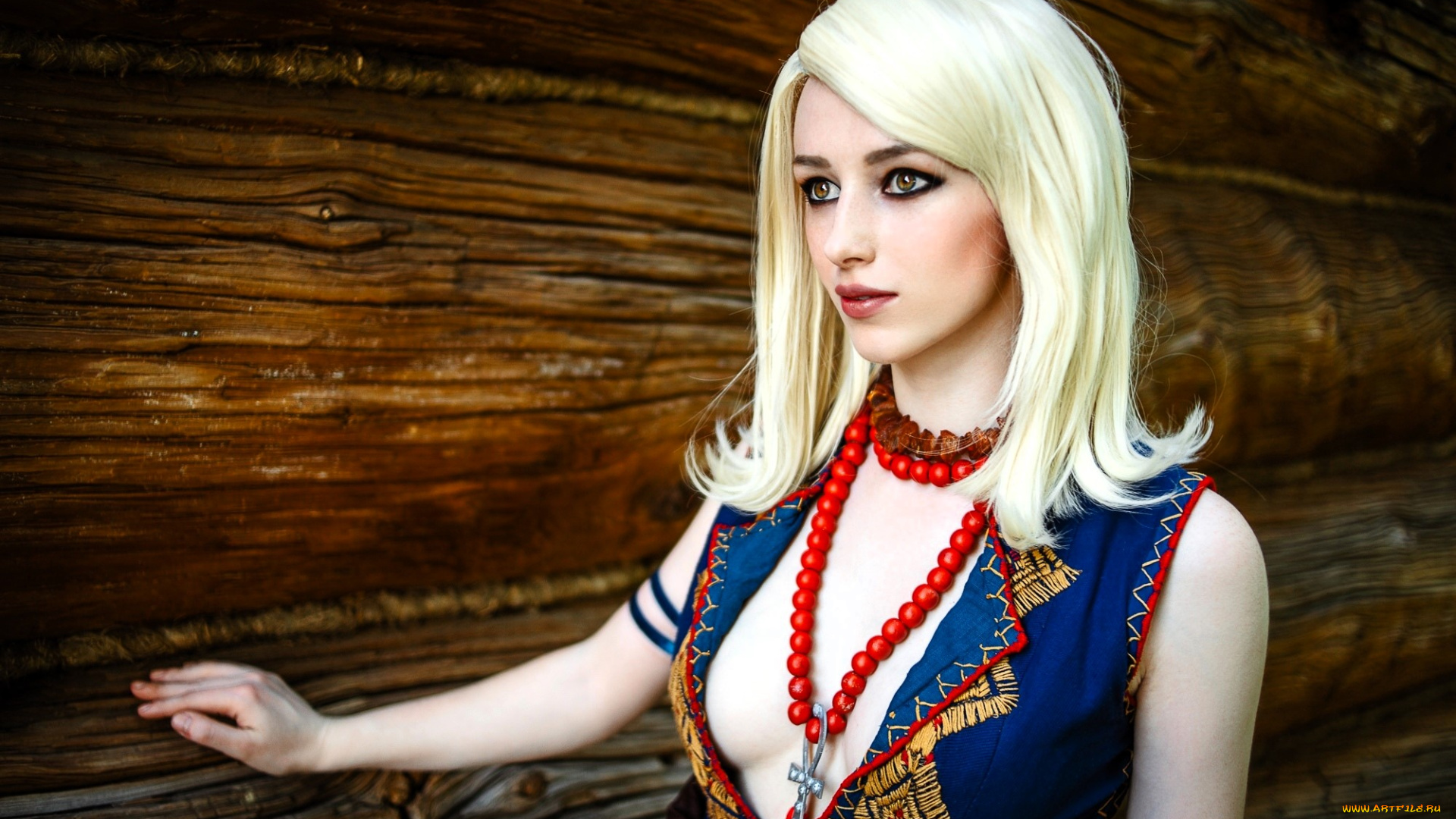 девушки, мария, давыдова, , lady, melamory, образ, косплей, наряд, бусы, дом