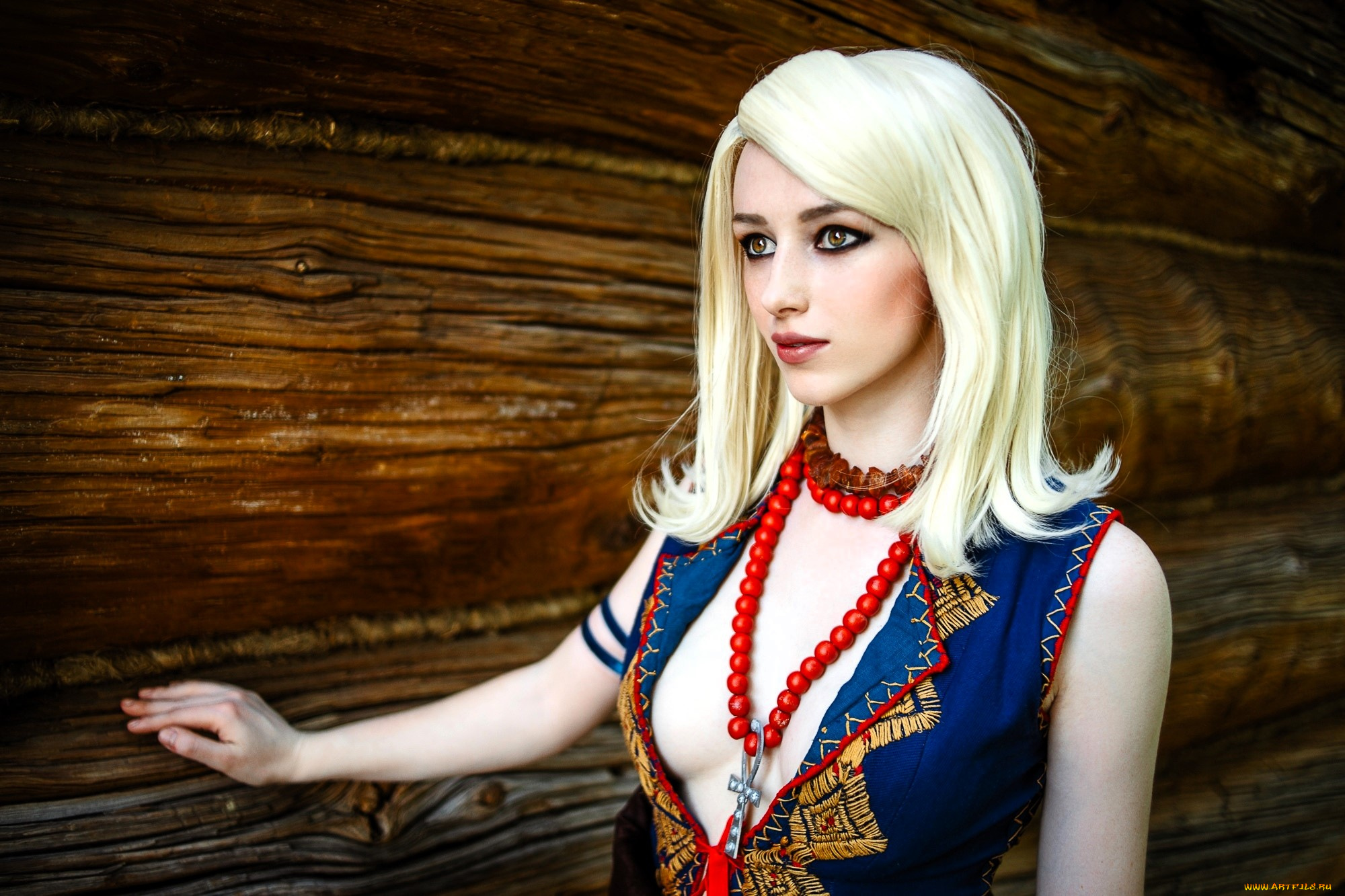 девушки, мария, давыдова, , lady, melamory, образ, косплей, наряд, бусы, дом