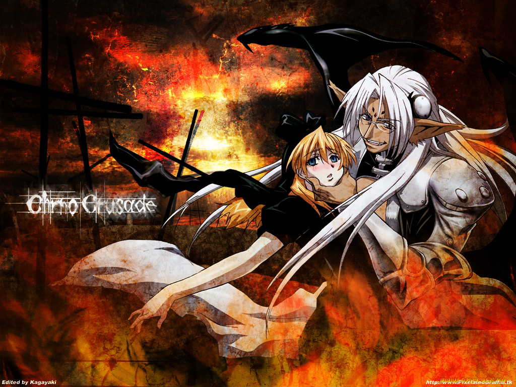 аниме, chrno, crusade