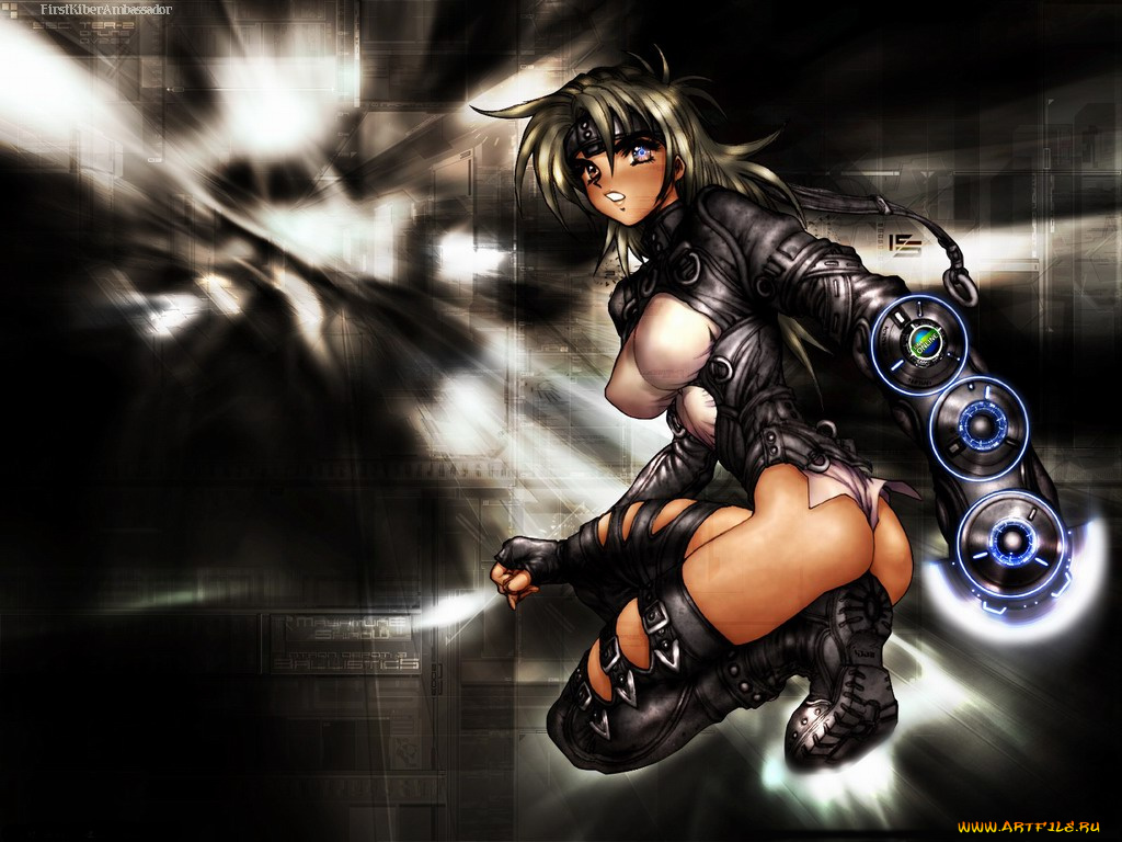 аниме, ghost, in, the, shell