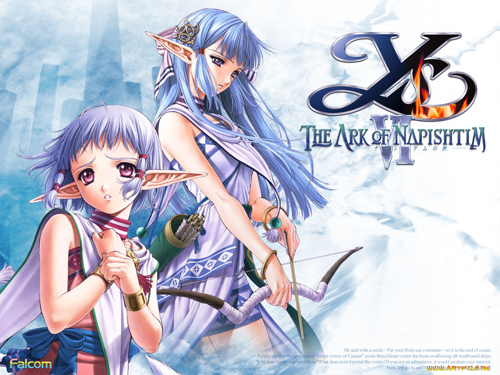 аниме, ys, vi, the, ark, of, napishtim
