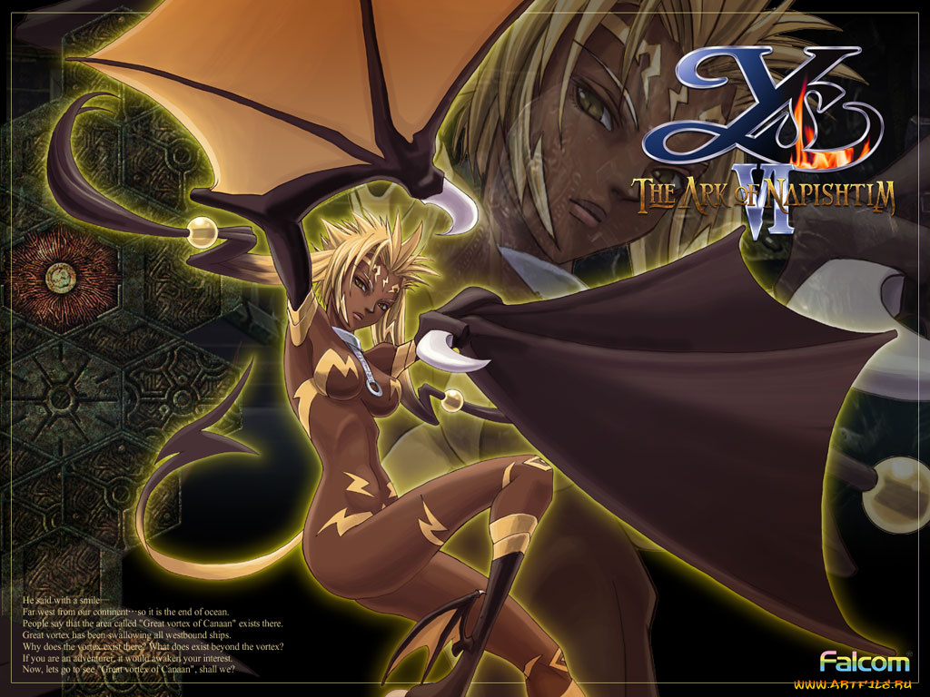 аниме, ys, vi, the, ark, of, napishtim