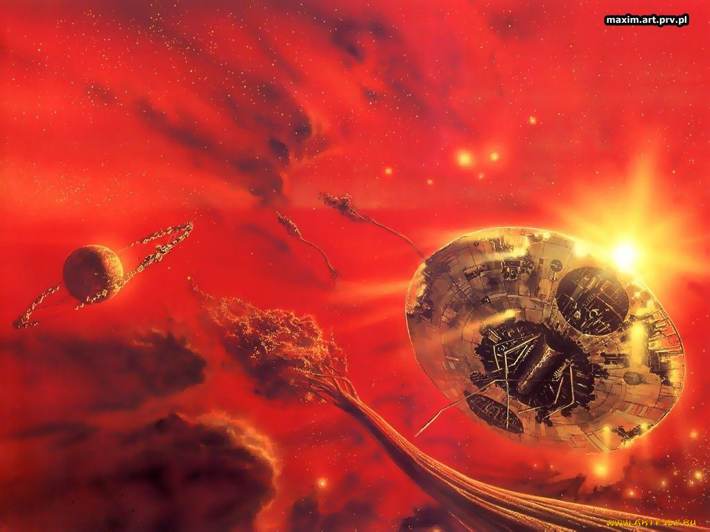 фэнтези, космические, корабли, звездолеты, станции