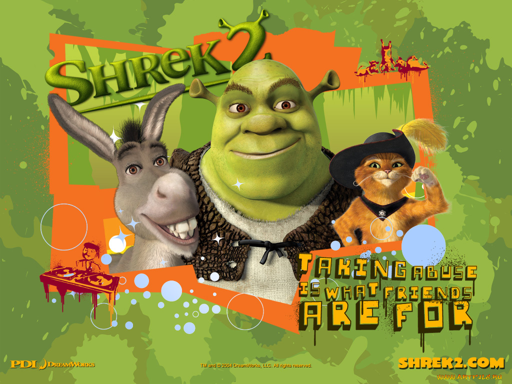 shrek2, мультфильмы, shrek