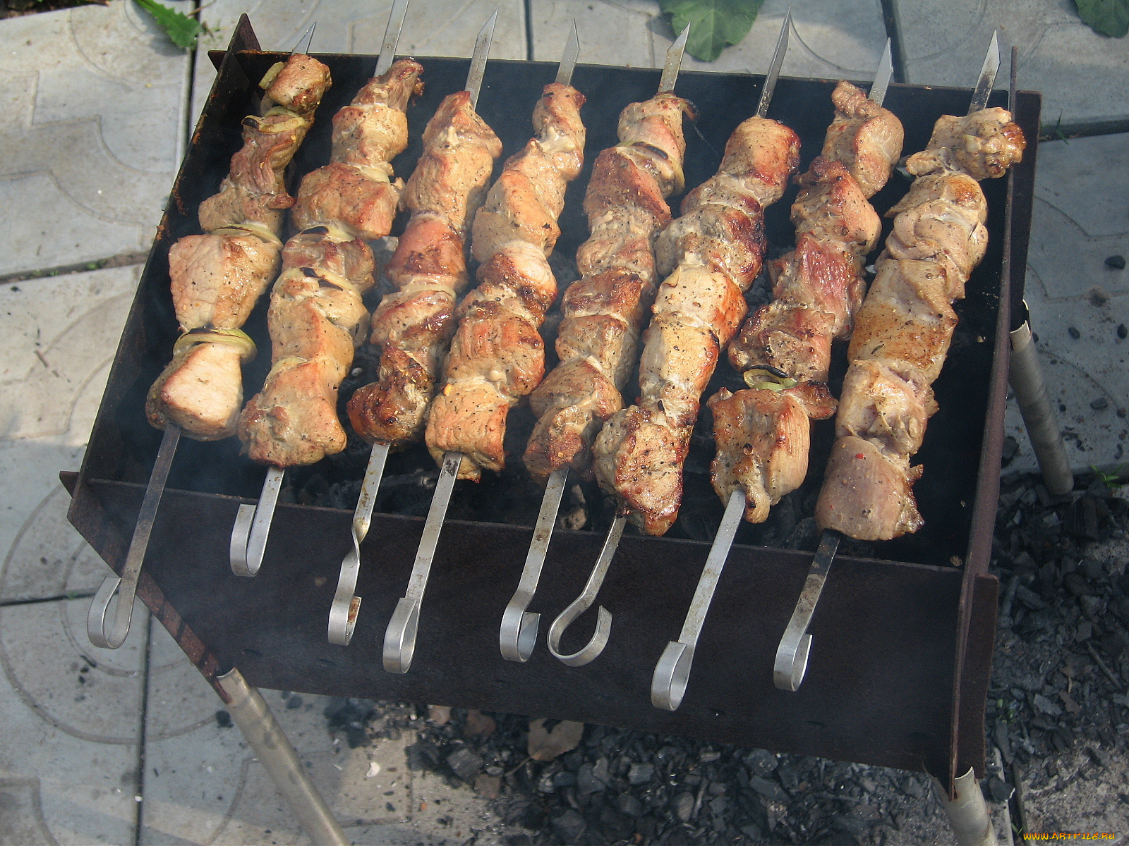 еда, шашлык, барбекю