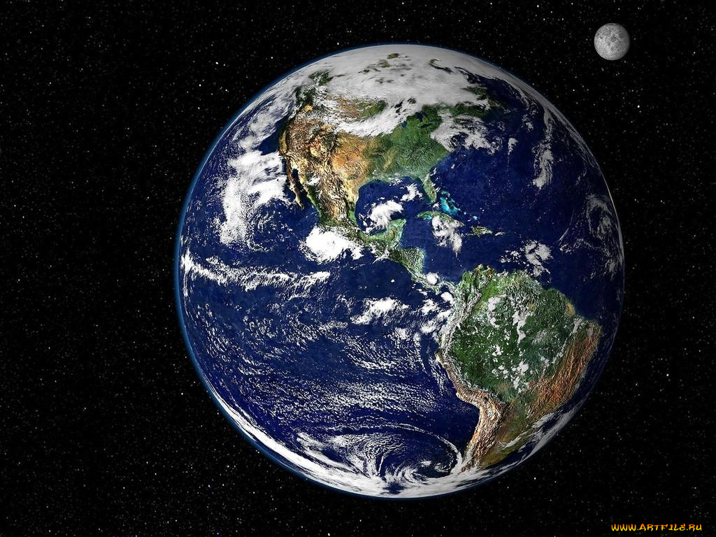 космос, земля
