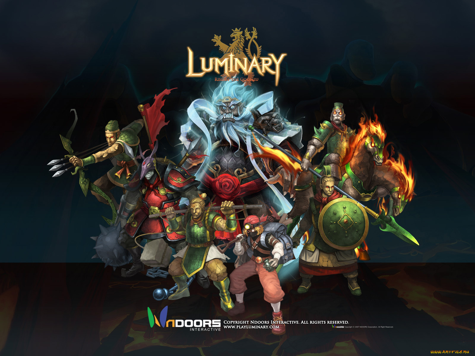 видео, игры, luminary, rise, of, the, goonzu