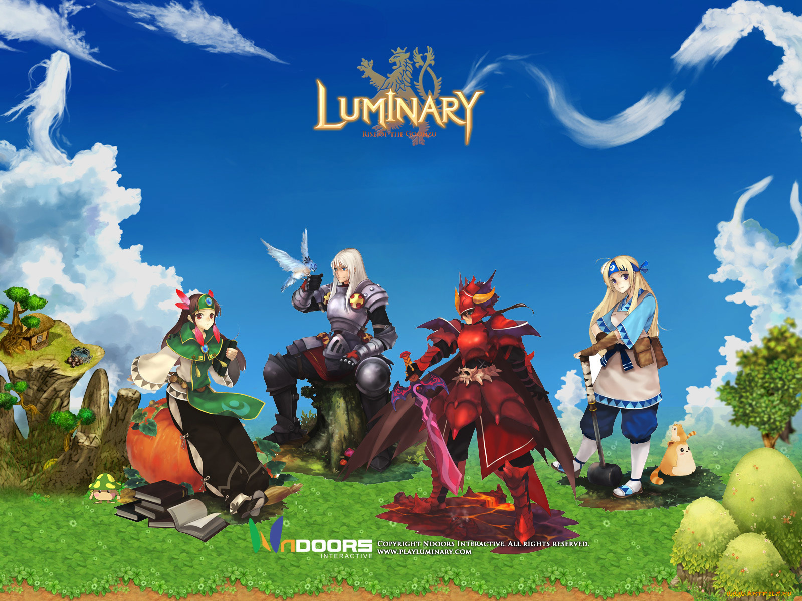 видео, игры, luminary, rise, of, the, goonzu