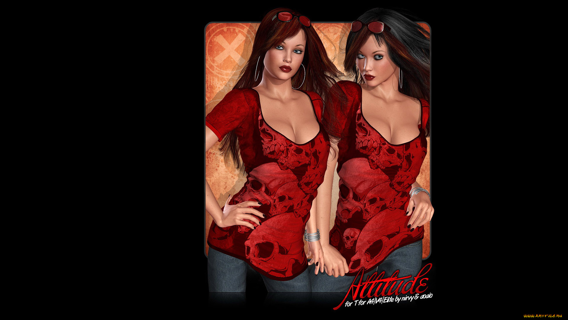 3д, графика, people, люди