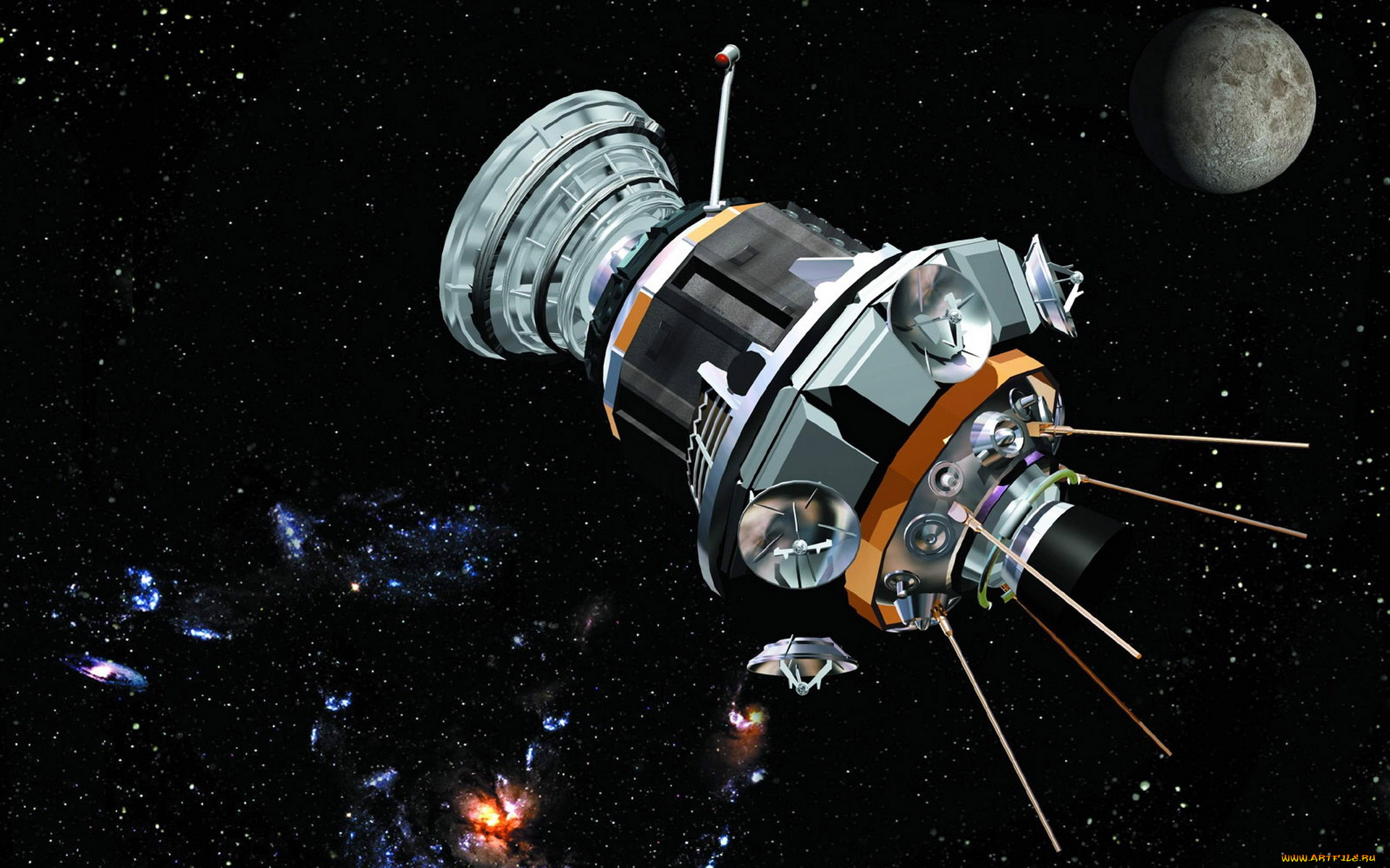 космос, космические, корабли, станции