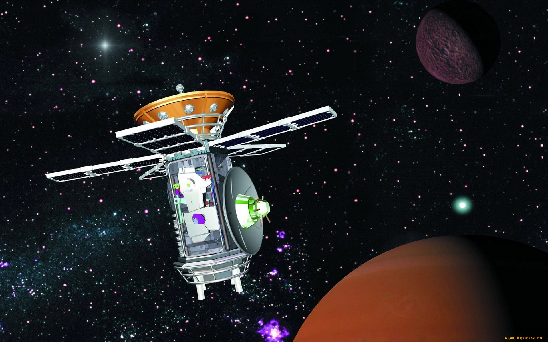 космос, космические, корабли, станции