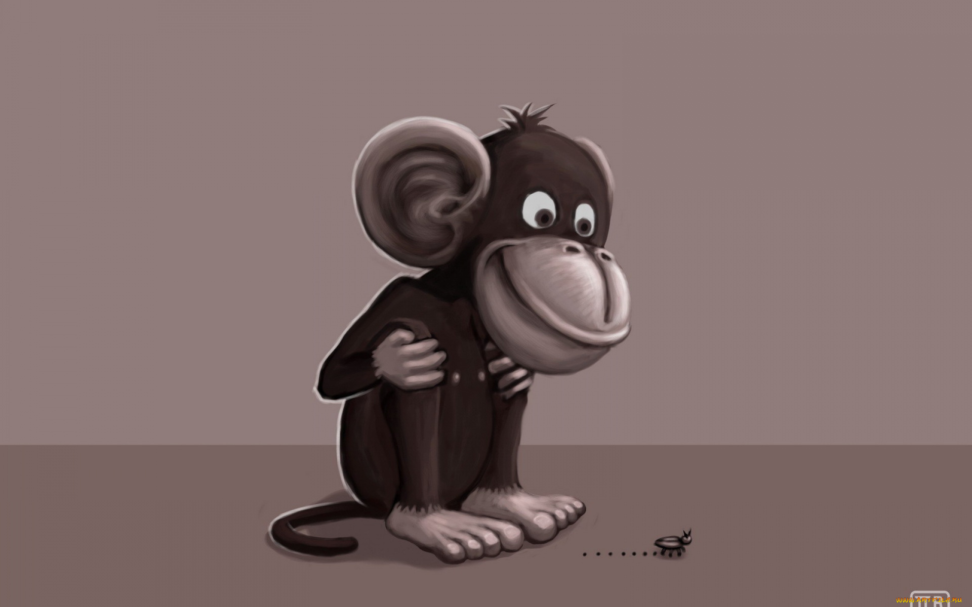 рисованные, минимализм