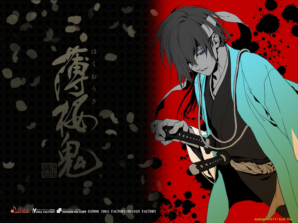 аниме, hakuoki
