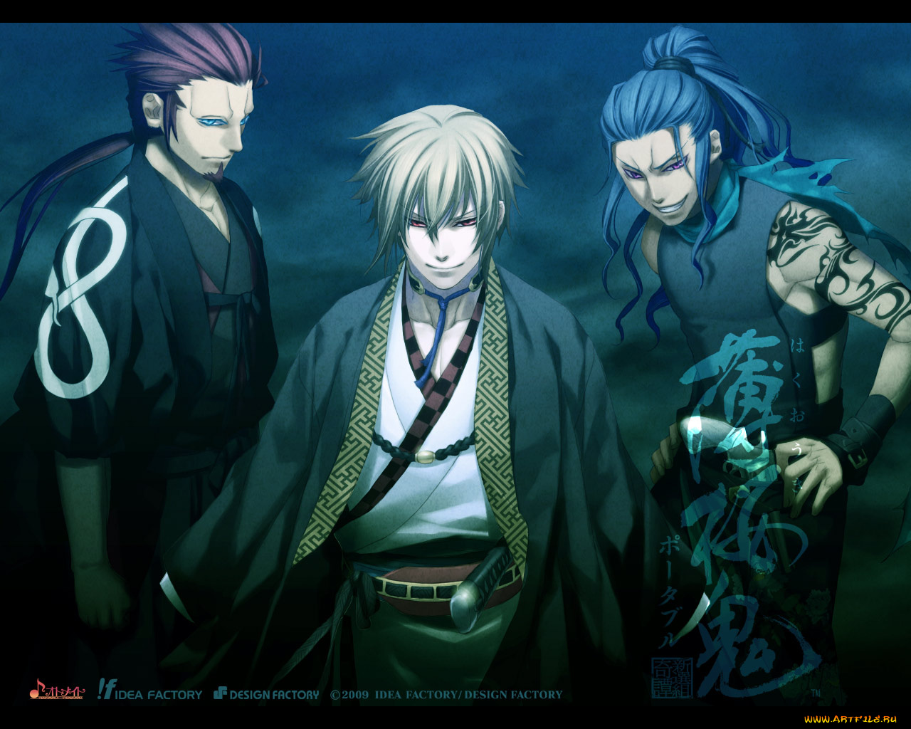 аниме, hakuoki