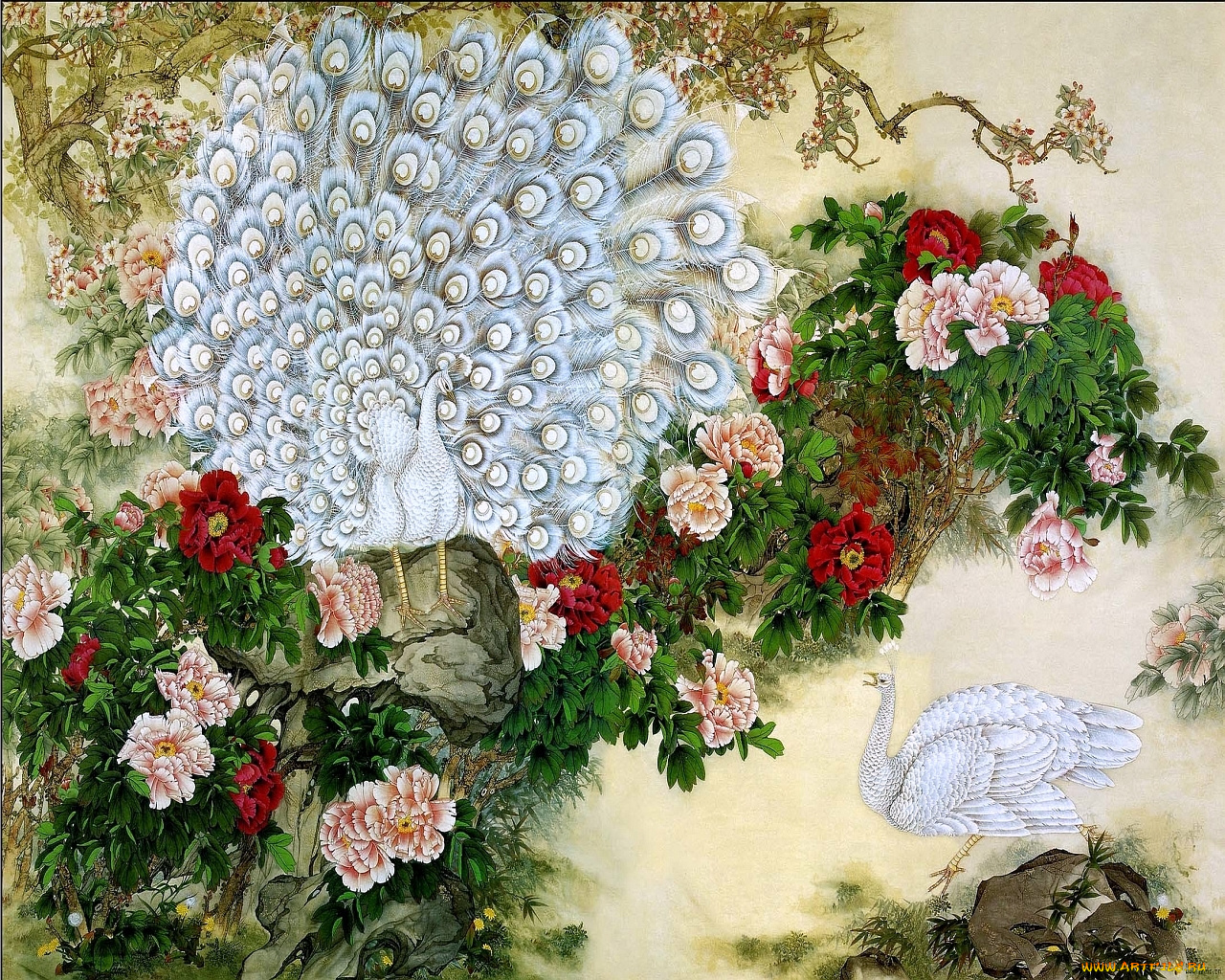 рисованные, животные