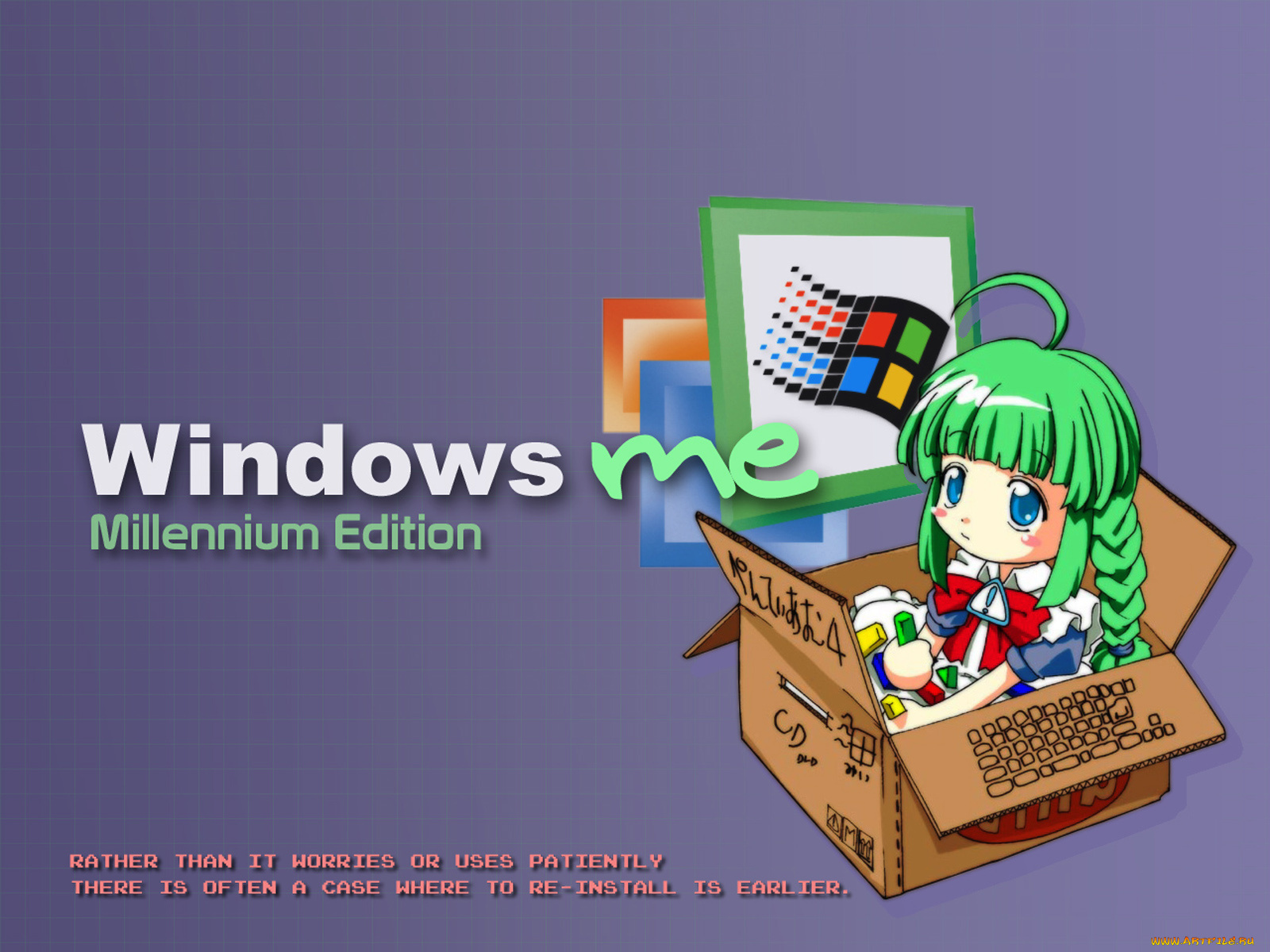 компьютеры, windows, me