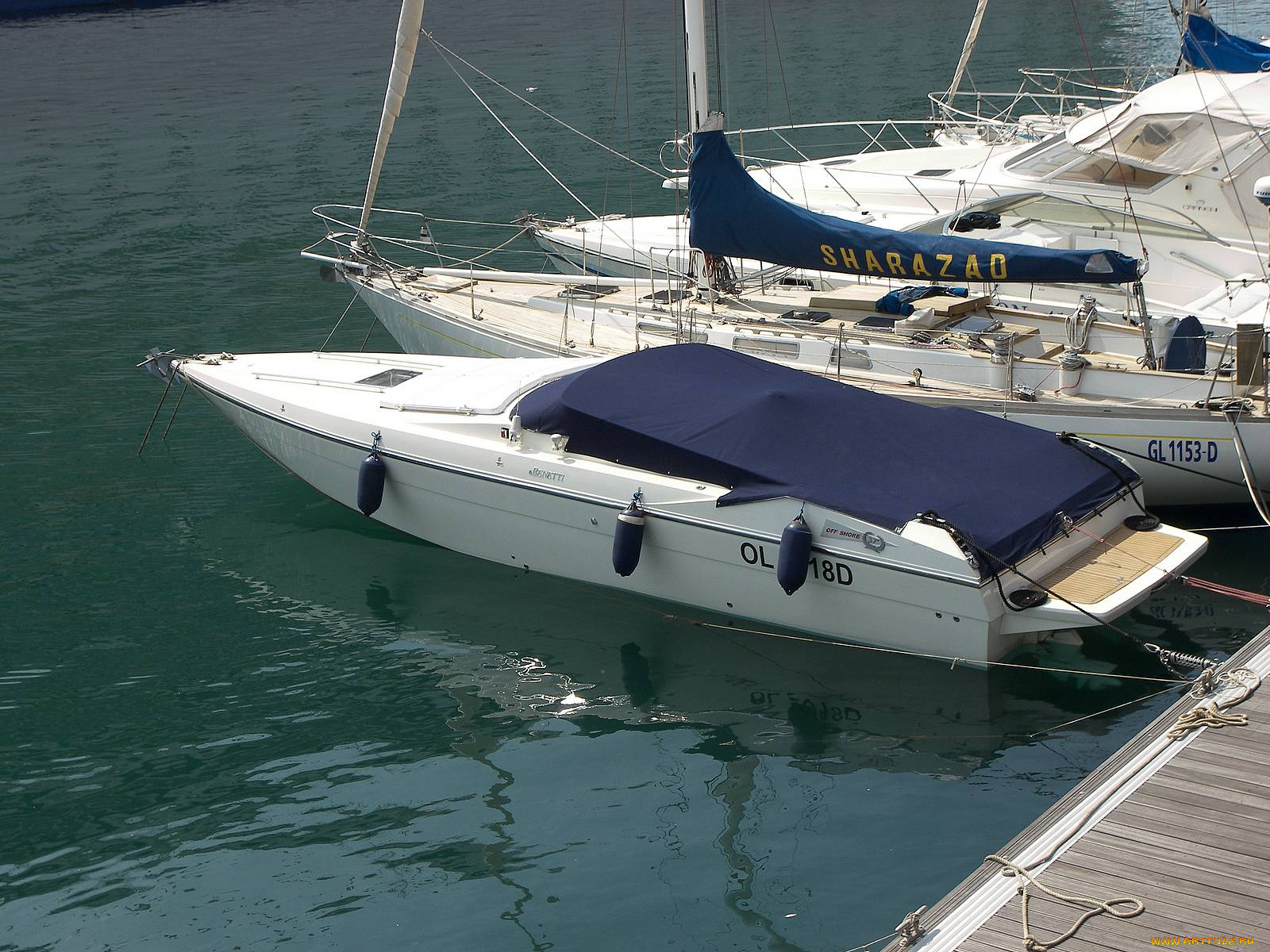 корабли, разные, вместе