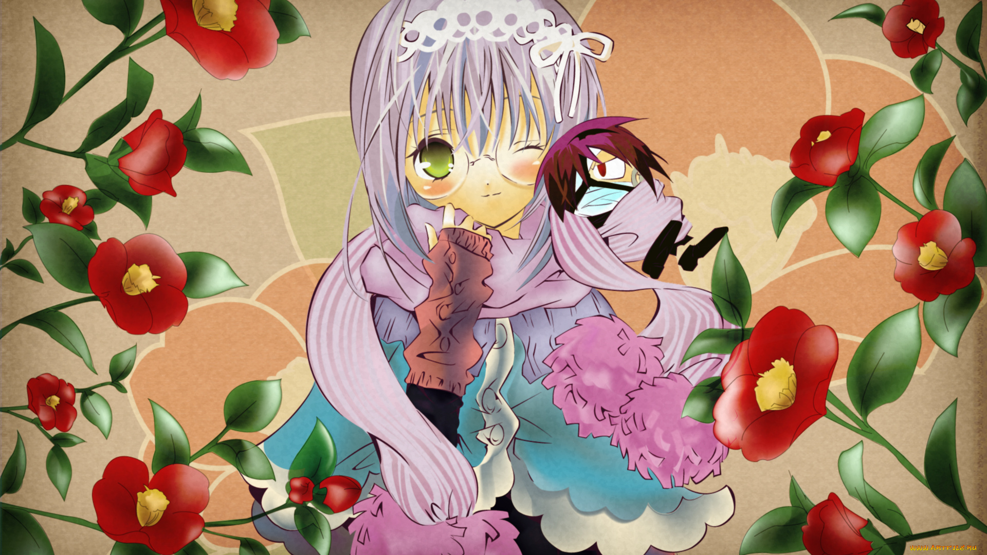 аниме, zombie, loan