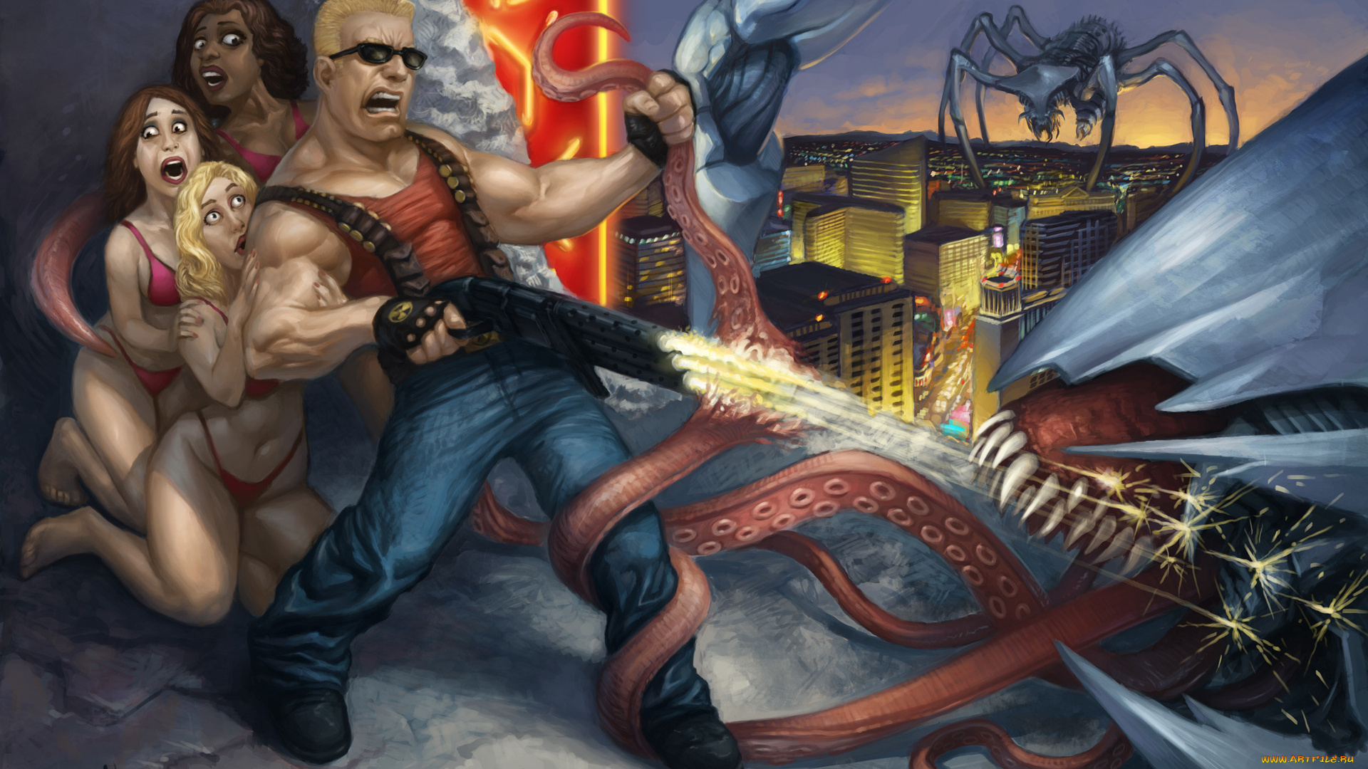 duke, nukem, forever, видео, игры