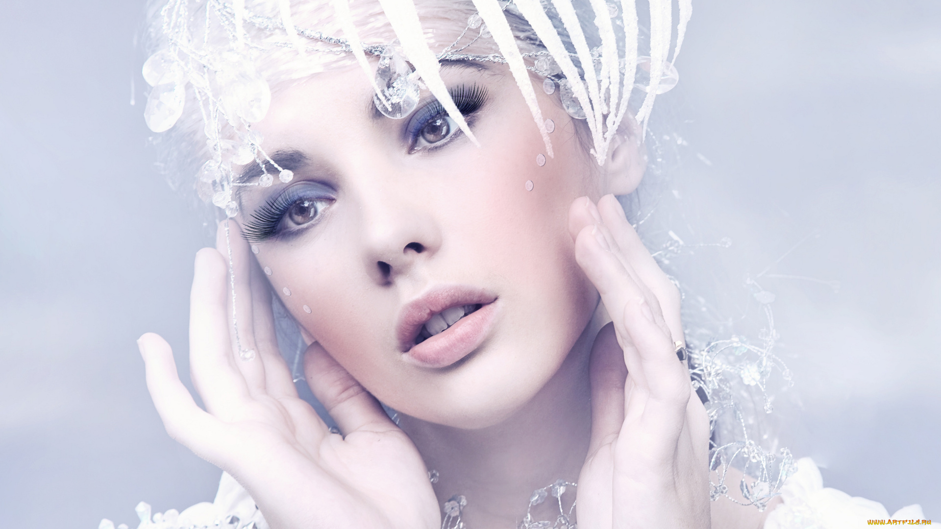 -Unsort, Лица, Портреты, девушки, unsort, лица, портреты, снежная, королева