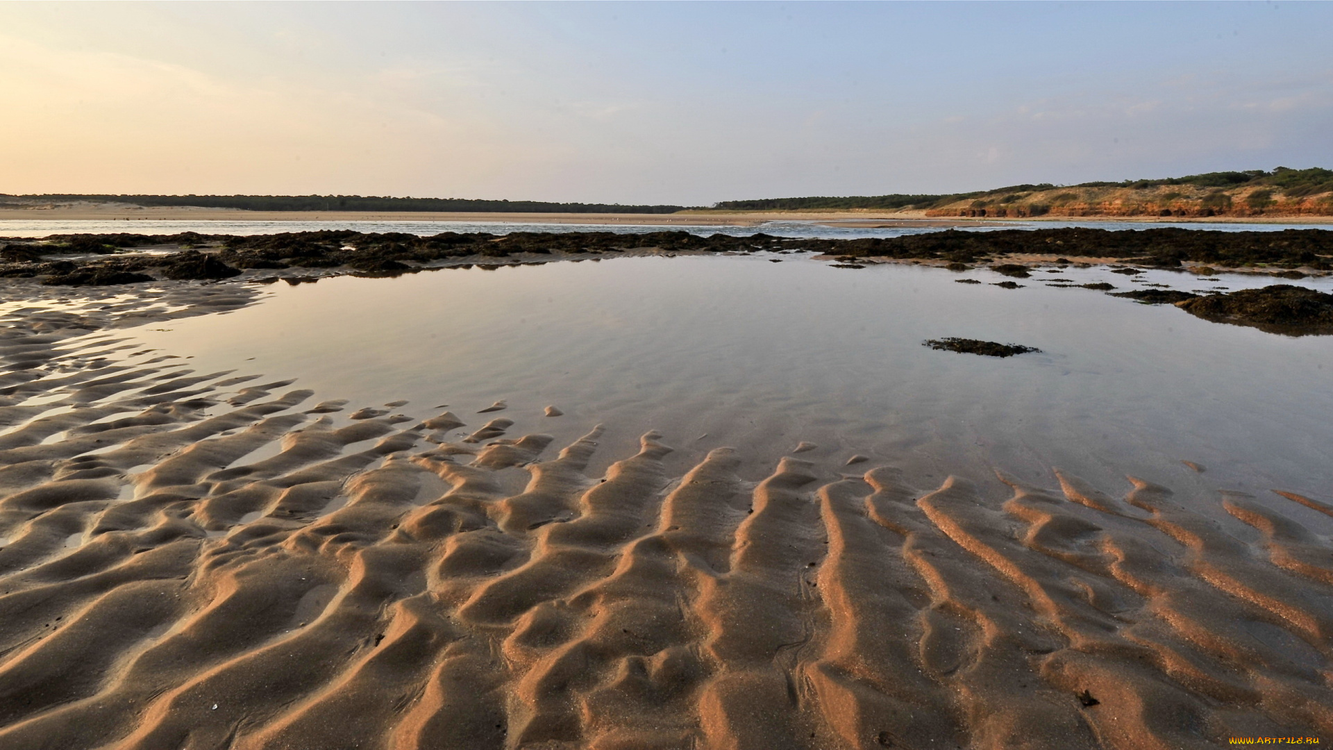 природа, побережье, море, берег, небо, пейзаж