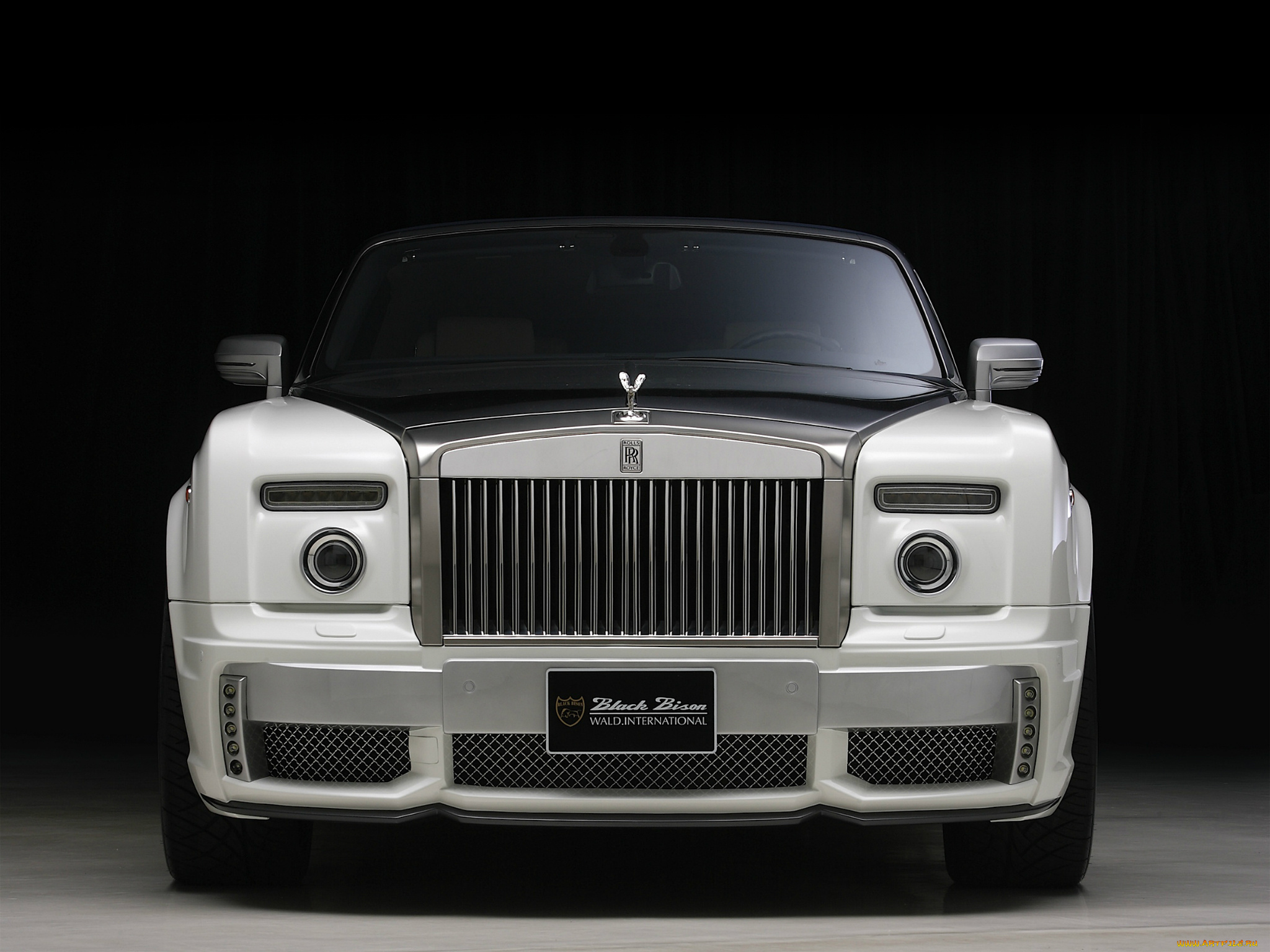 wald, rolls, royce, phantom, drophead, coupe, black, bison, edition, автомобили, розовый, зеленый