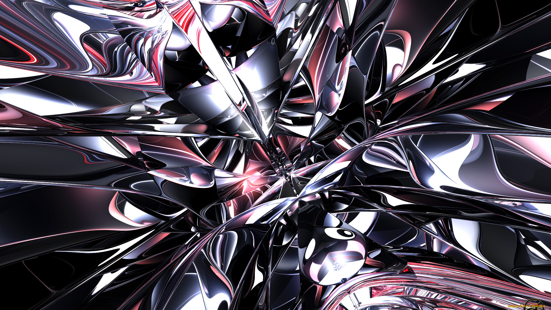 3д, графика, fractal, фракталы, узор