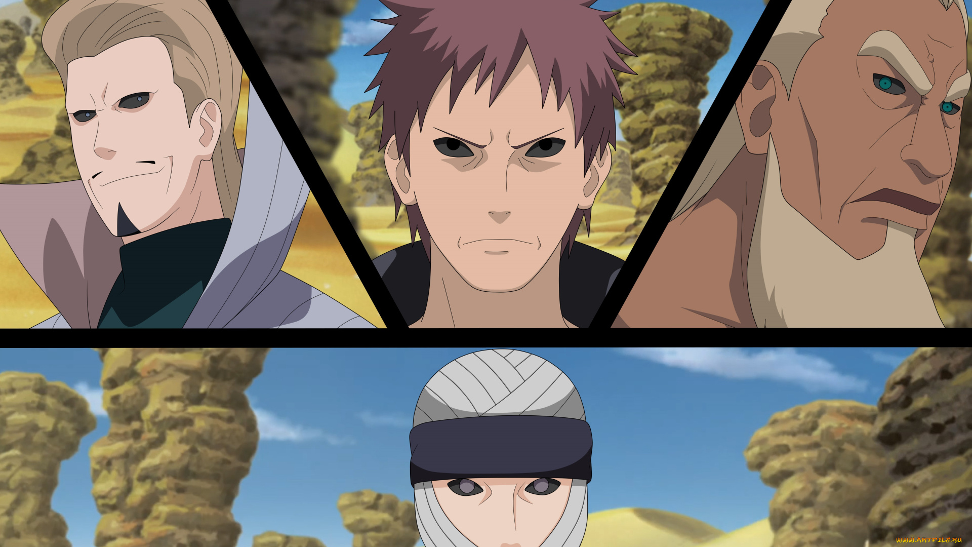 аниме, naruto, каге, эдо-тенсей, четвёртая, война, нечистивое, воскрешение