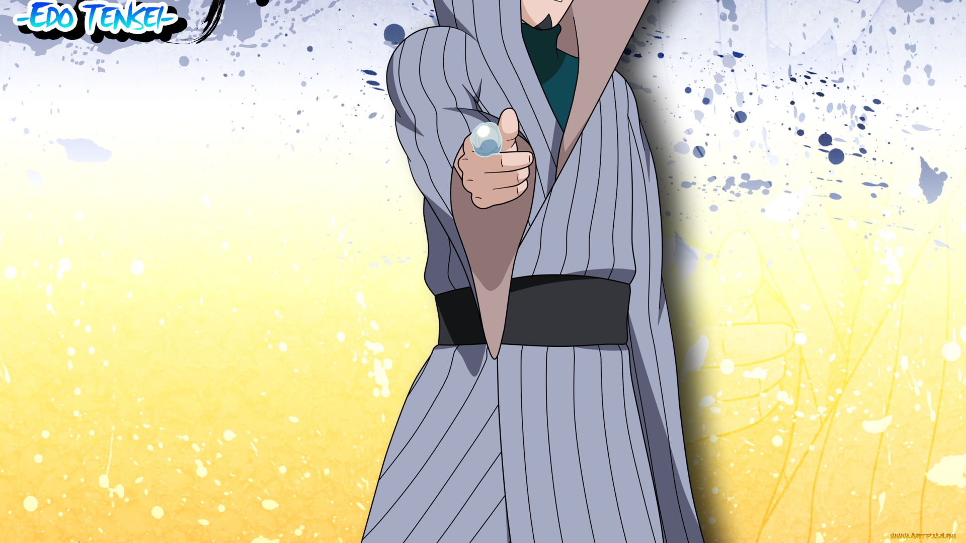 аниме, naruto, персонаж, эдо-тенсей, каге, мужчина