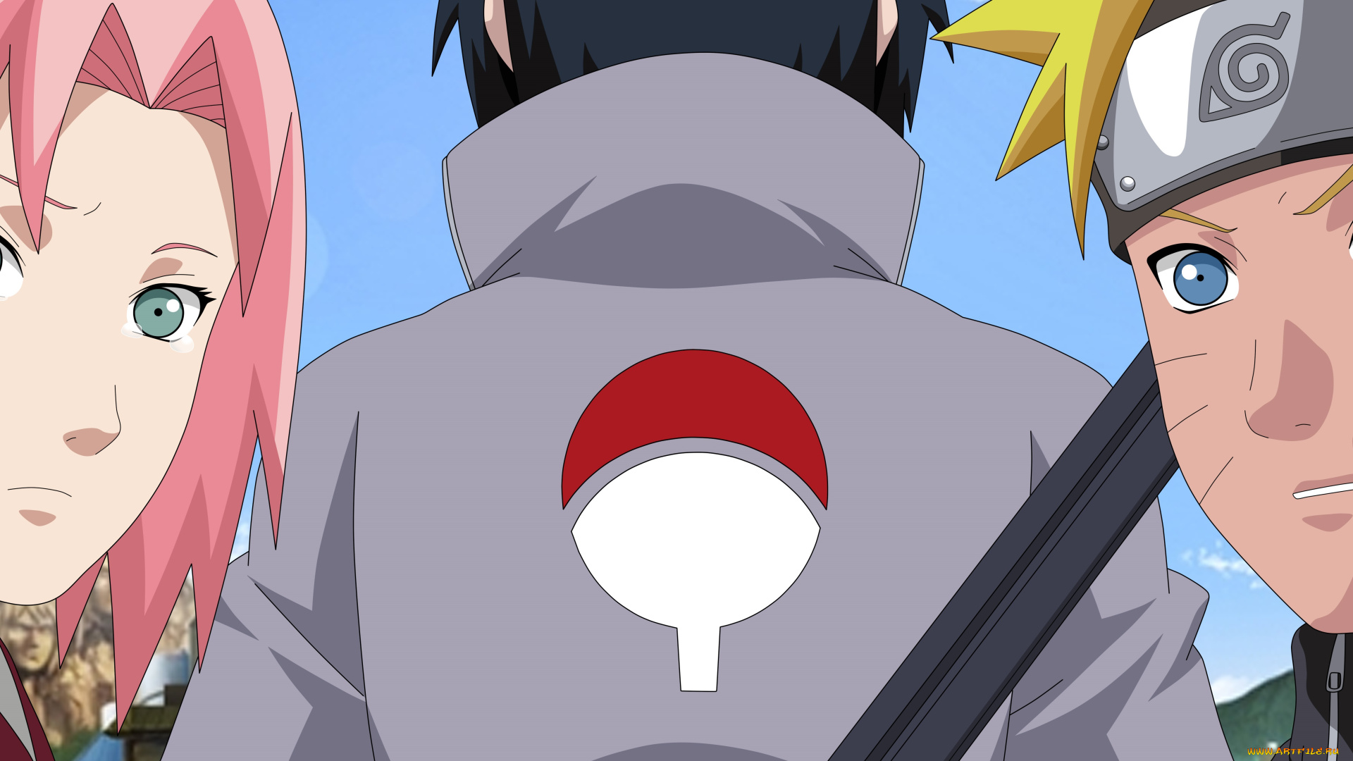 аниме, naruto, персонажи, парни, девушка, сакура, харуно, саске, учиха, узумаки, блондин, наруто, шиппуден, розововолосая, брюнет