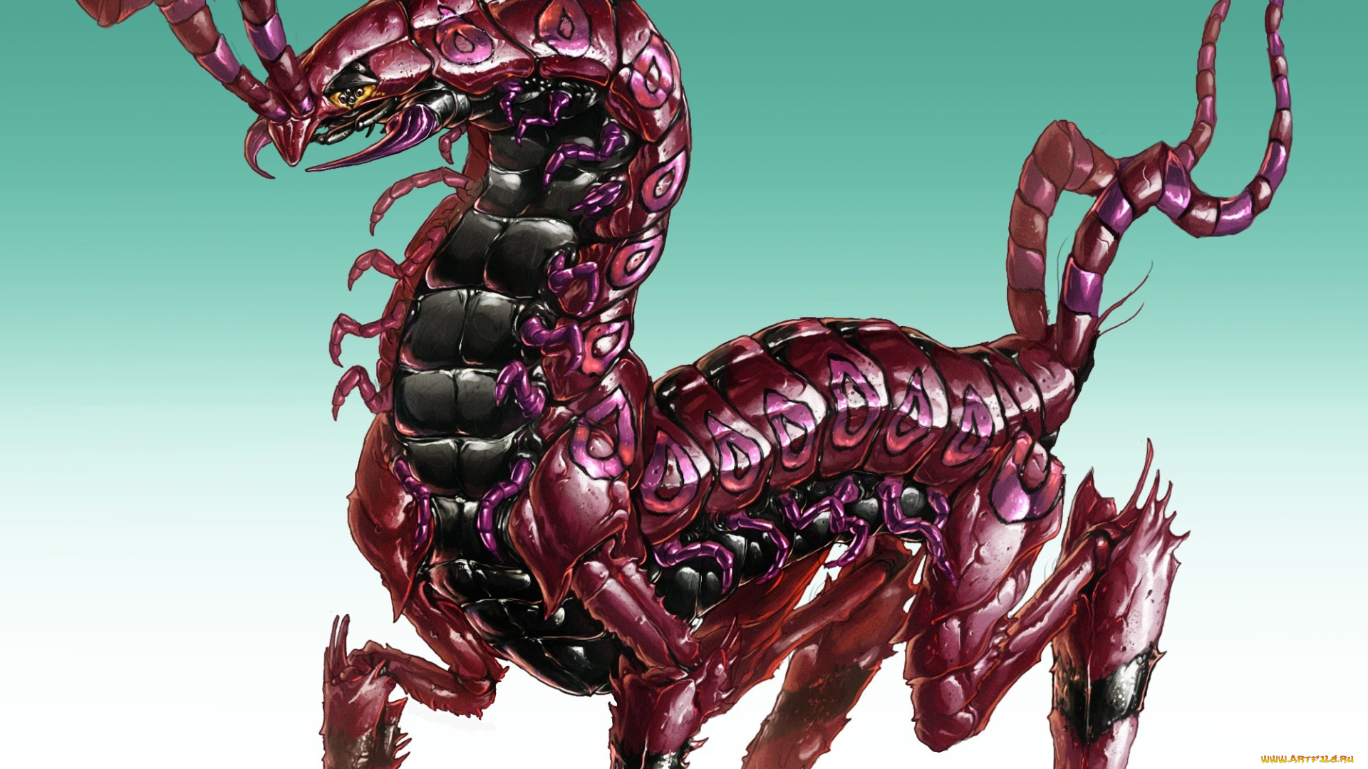 аниме, pokemon, арт, покемон, насекомое, фон