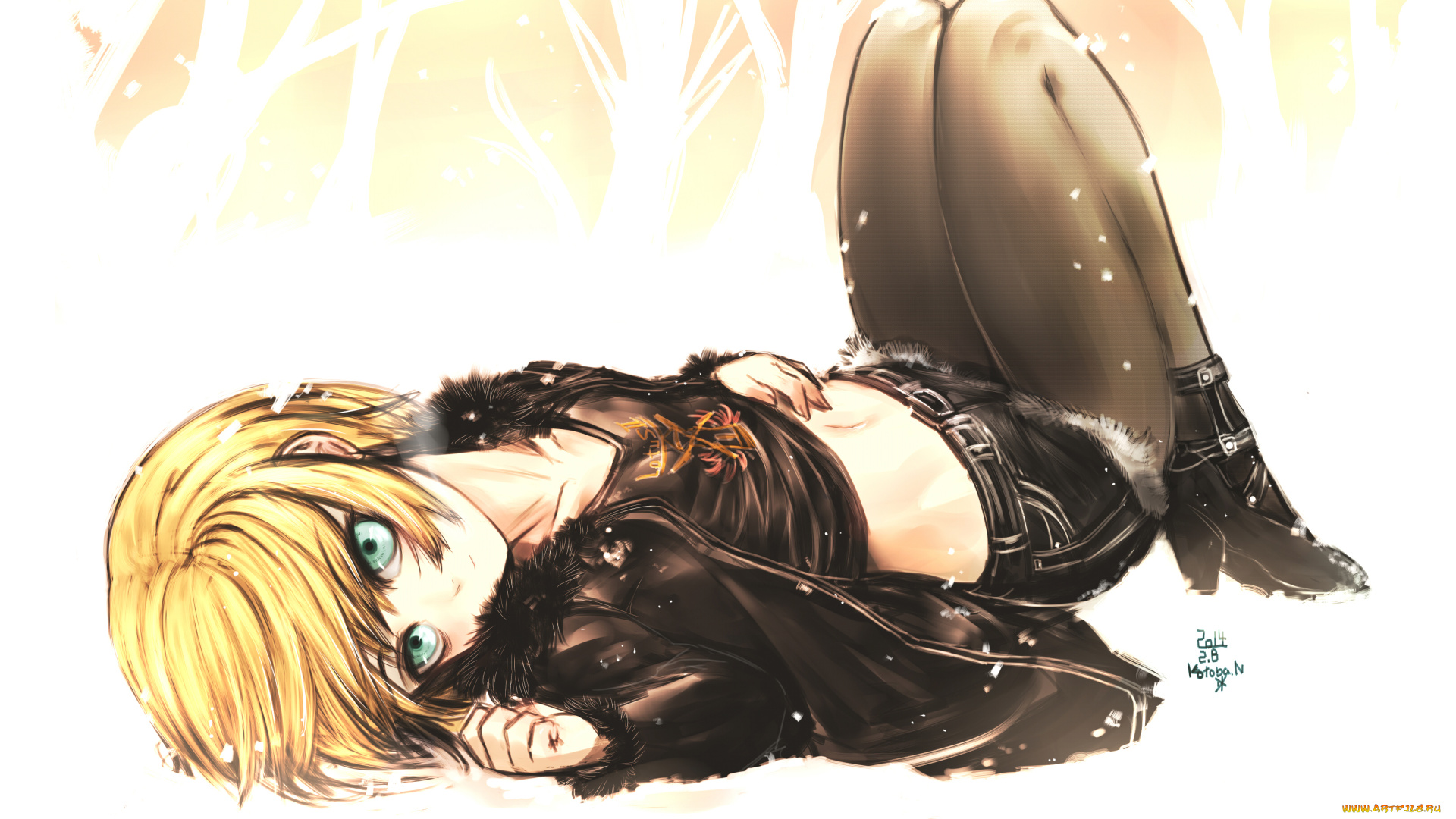 аниме, *unknown, , другое, девушка, kotoba, noriaki, art