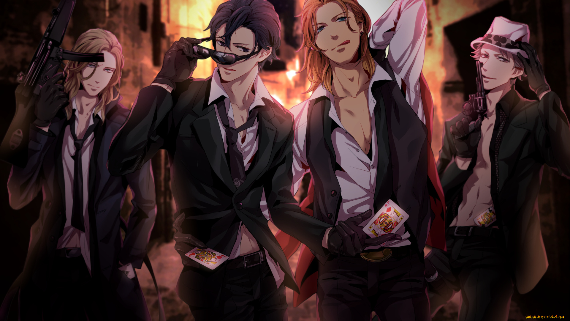 аниме, uta, no, prince-sama, ichinose, tokiya, jinguji, ren, поющий, принц