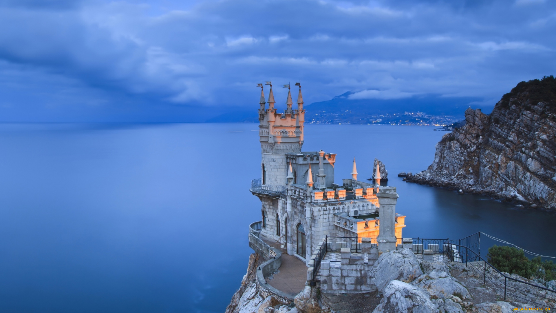 ласточкино, гнездо, , крым, города, ласточкино, гнездо, , крым, аврорина, скала, Чёрное, море, ласточкино, гнездо