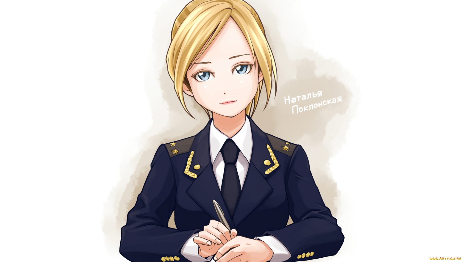 наталья, поклонская, аниме, *unknown, , другое, форма, прокурор, блондинка
