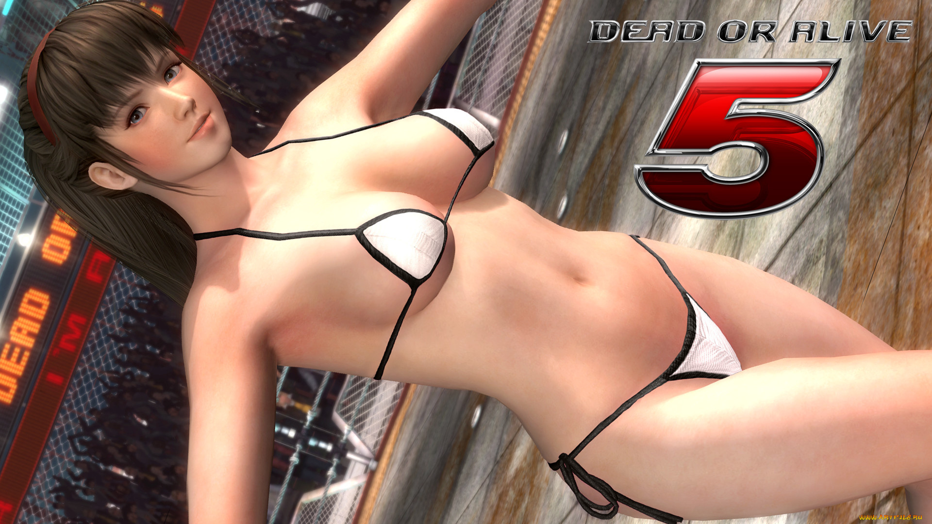 видео, игры, dead, or, alive, 5, купальник, взгляд, девушка