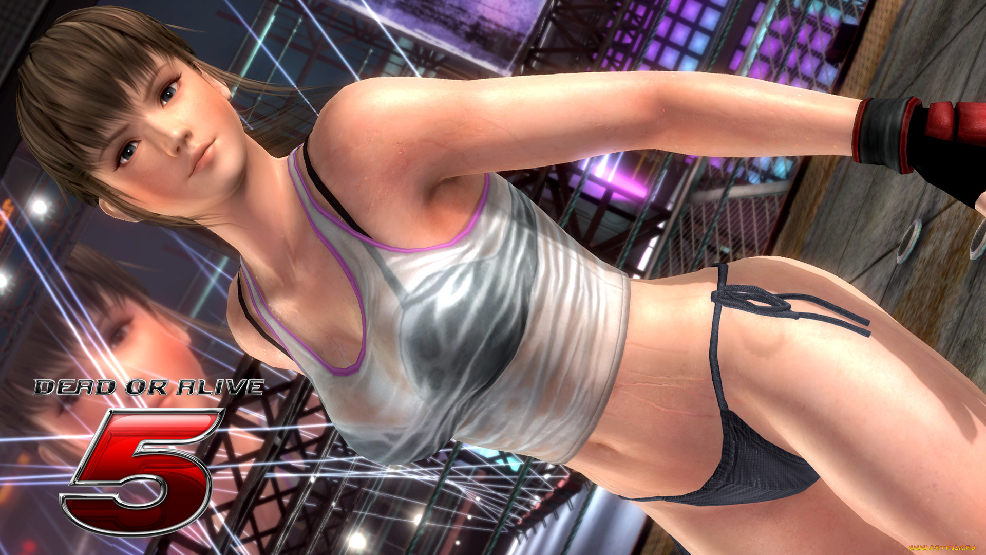 видео, игры, dead, or, alive, 5, взгляд, девушка