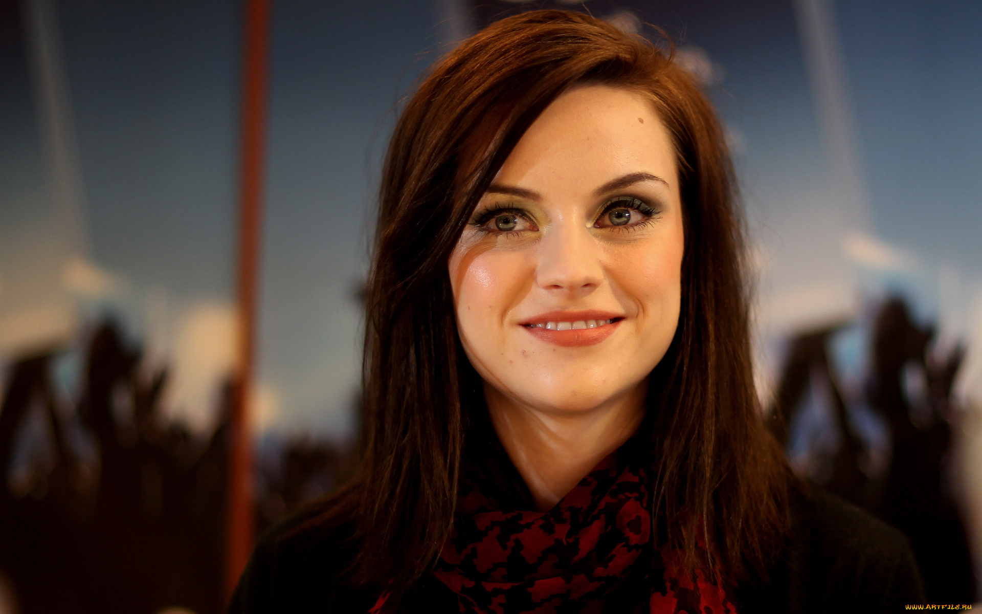 amy, macdonald, музыка, amy, macdonald, шарф, улыбка, певица, лицо
