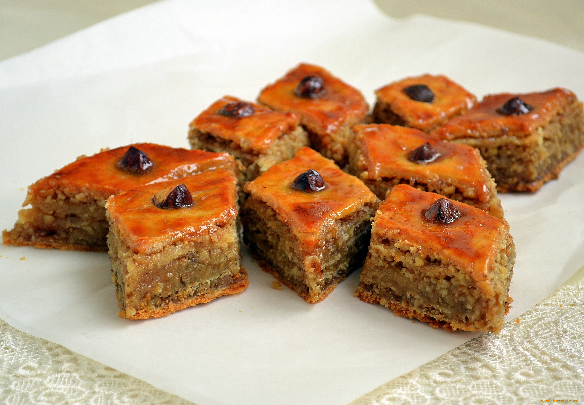 еда, пирожные, , кексы, , печенье, пахлава