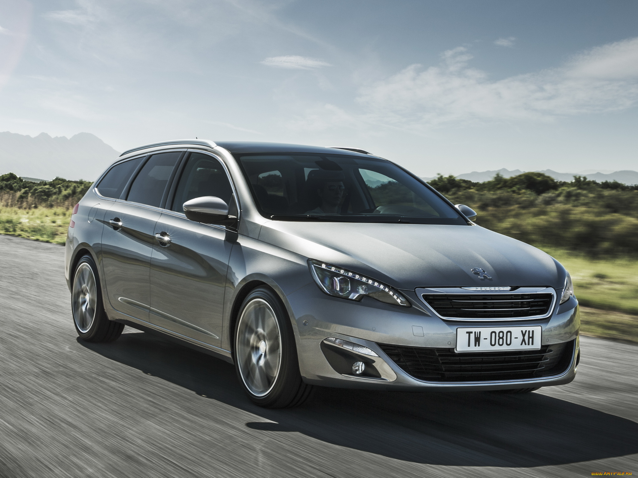 автомобили, peugeot, hybrid4, 3008, серый, 2013