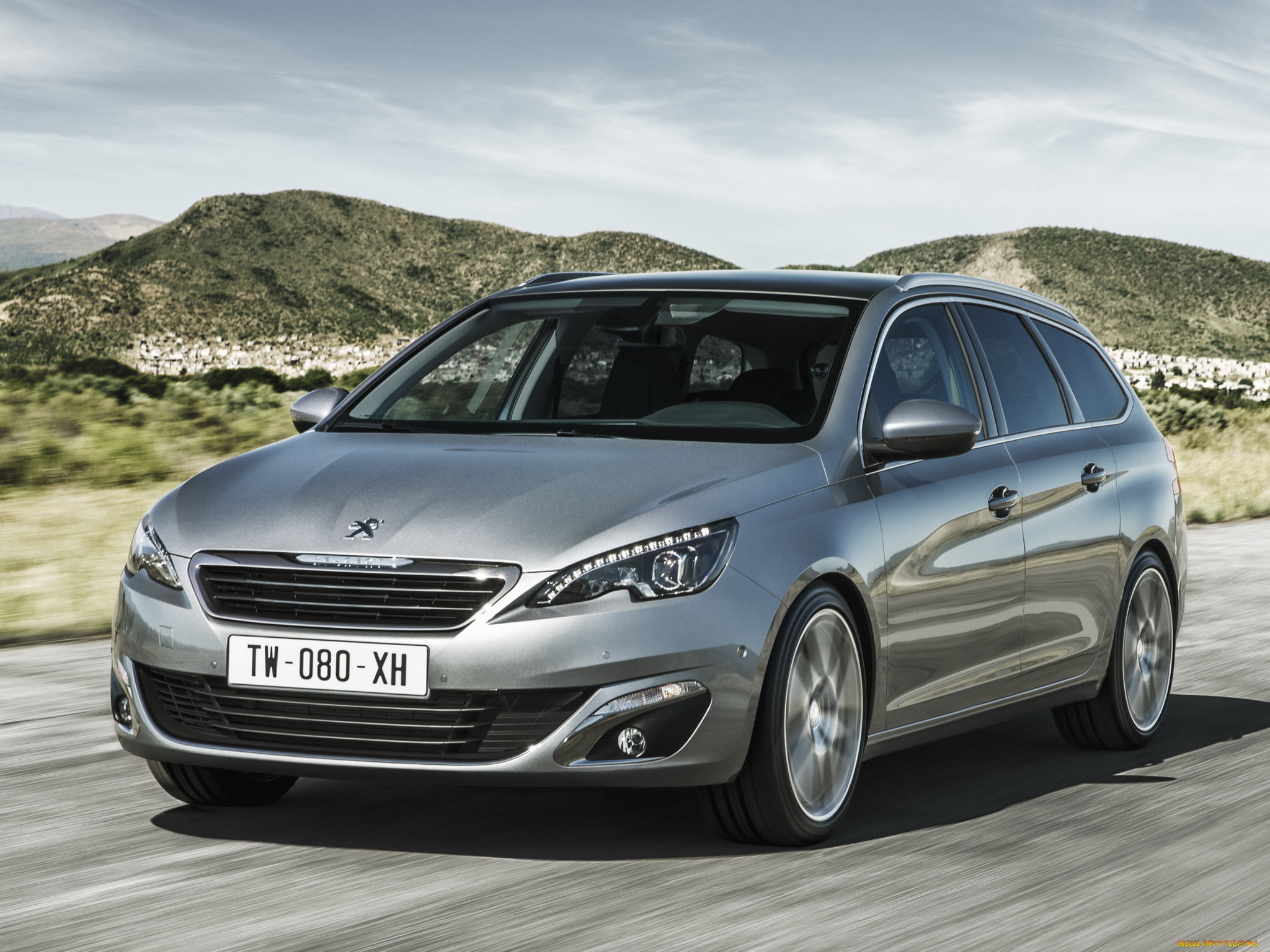 автомобили, peugeot, серый, 2013, 3008, hybrid4